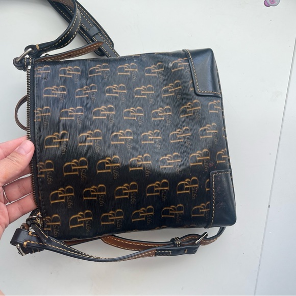 Dooney & Bourke Signature DB Logo Crossbody - Picture 9 of 12